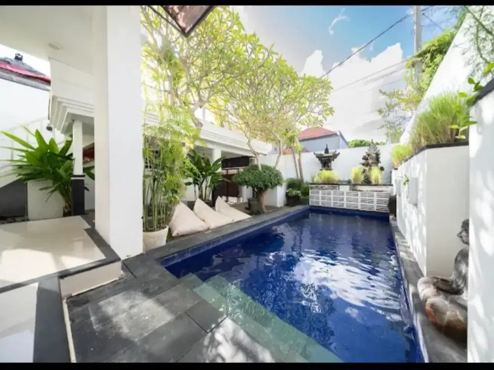 FOR RENT VILLA BAGUS TENANG DEKAT PANTAI DAN PRIVAT POOL DI BALANGAN