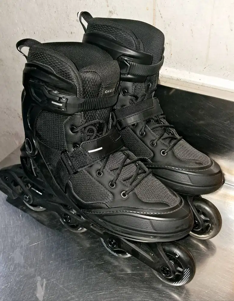 Dijual 3 pasang inline skate decathlon oxelo fit 100 dan fit 3