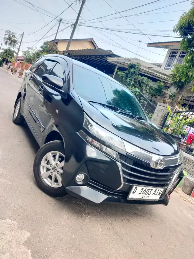 TOYOTA AVANZA G 1.3 MATIC 2021 HITAM ELEGANT , SEPERTI BARU