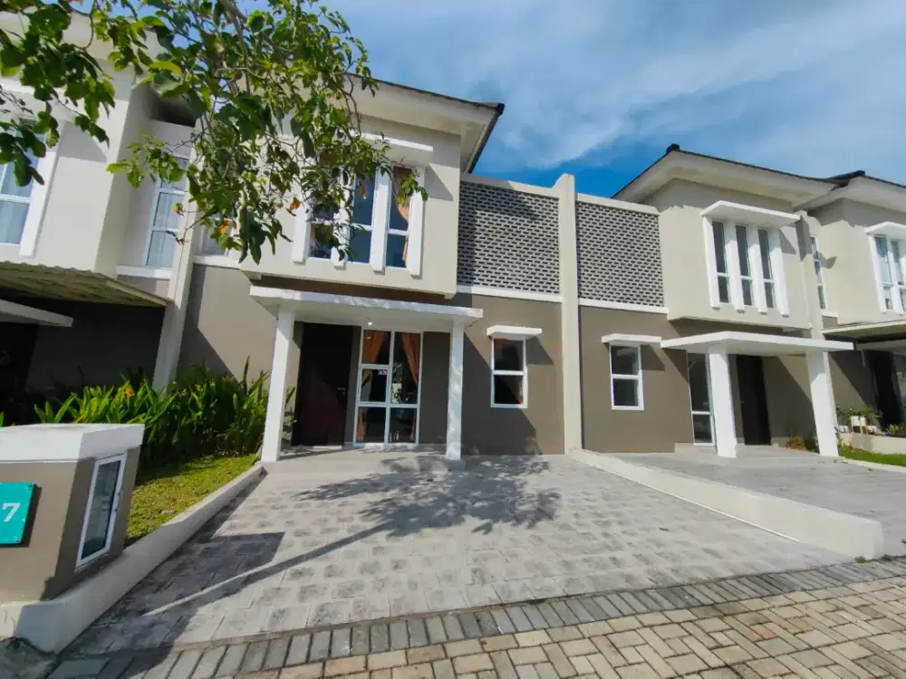 Disewakan Rumah Cluster di Tengah Kota Full Furnished Fasilitas Kolam Renang dan Club House (RHS-5)