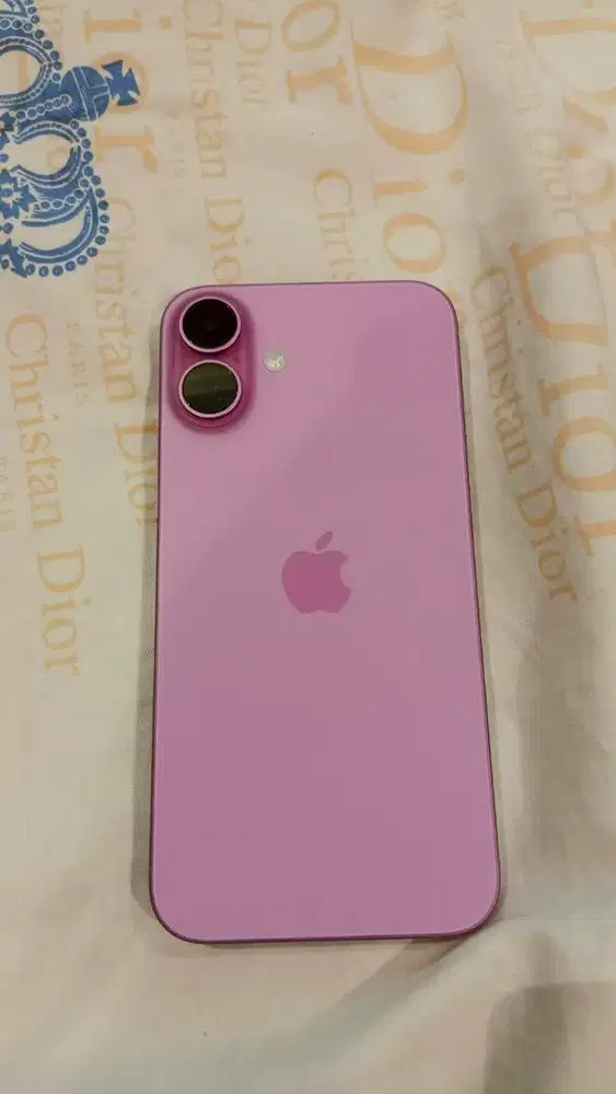 Iphone 16 plus pink 128 ibox. Mulus like new
