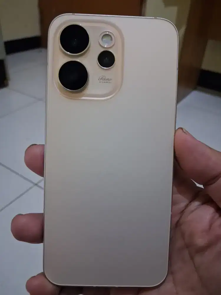Oppo reno 15 pro max 5g ram 12/512gb warna gold