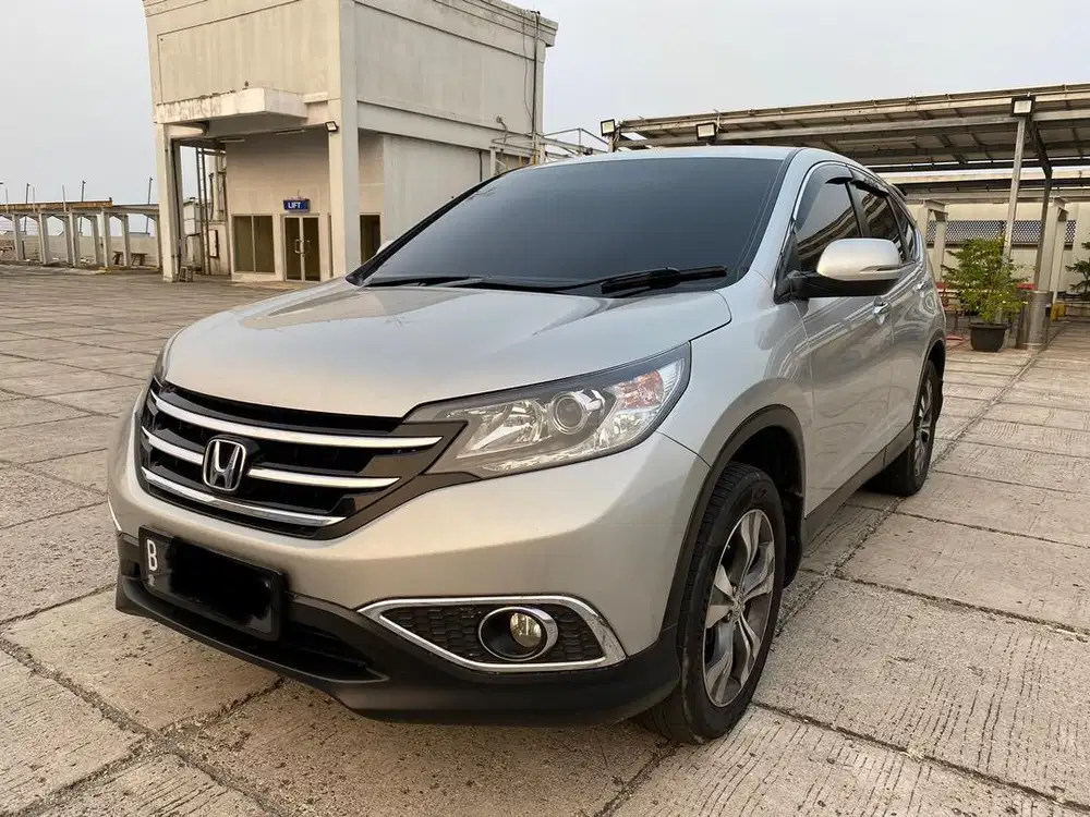2014 CRV Prestige Honda 2.4 CR-V AT Matic Silver Abu-Abu Muda 2400