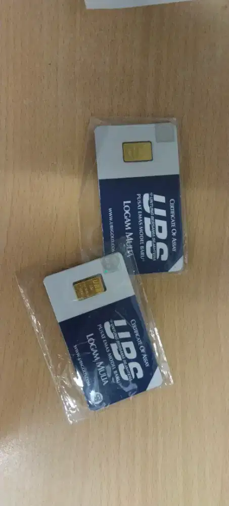 Logam mulia LM UBS 1 gram COD tangsel, serpong