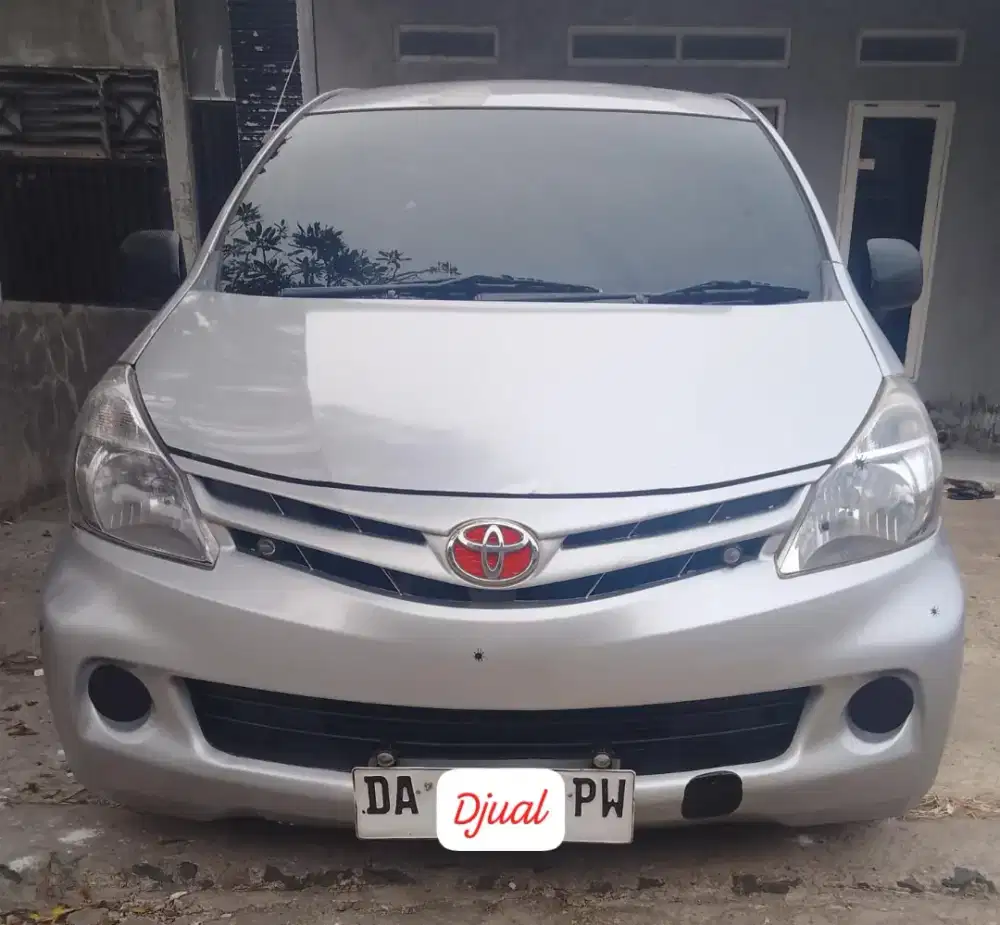 Toyota Avanza E 1.3 MANUAL tahun 2013 surat lengkap hidup siap pakai