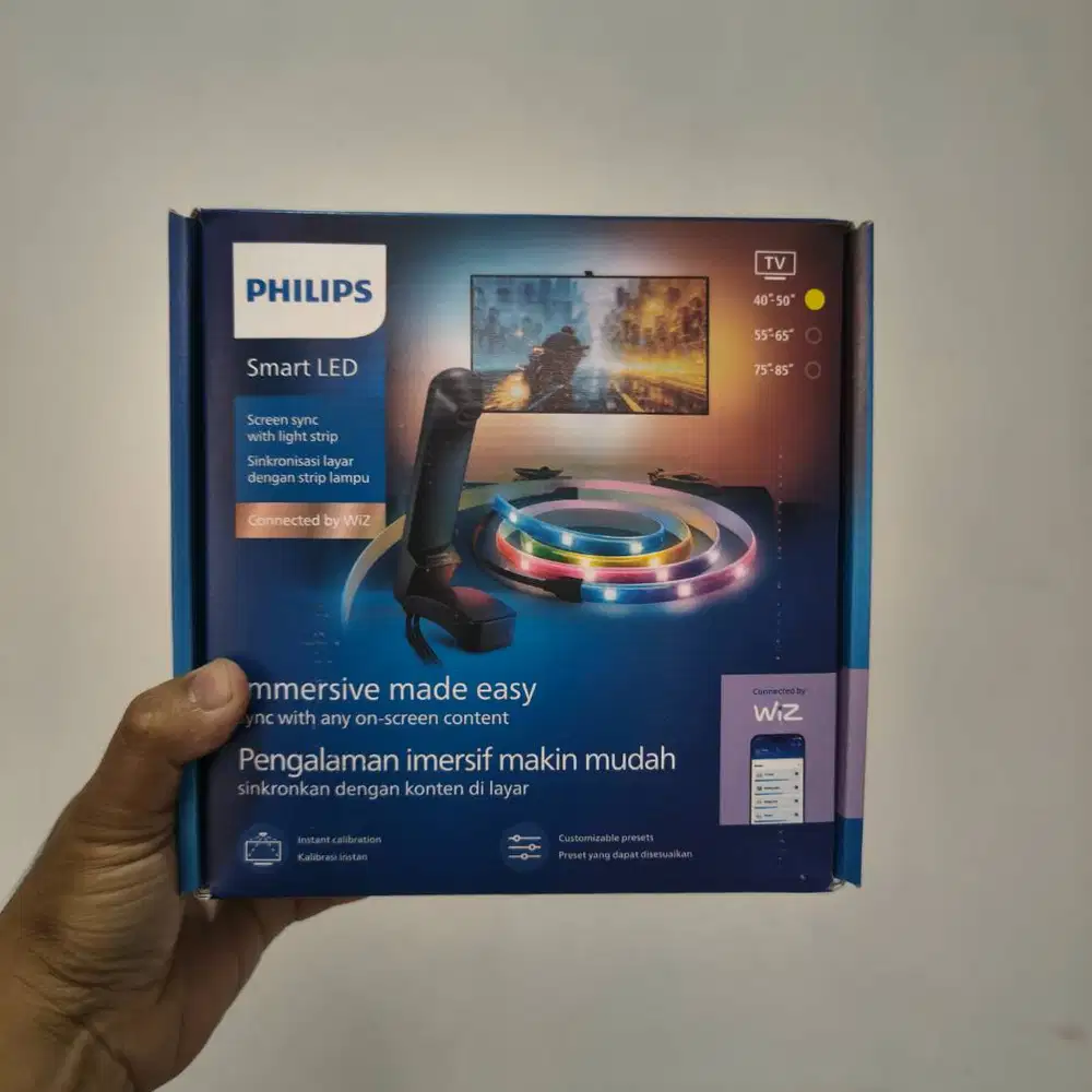 Philips Smart LED WiFi TV Screen Sync Kit 40-50 Inch - Lampu TV