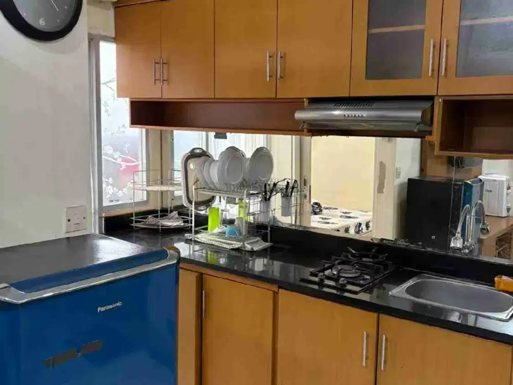 Menteng square Salemba Jakarta pusat 2 BR Modif disewakan bulanan termurah
