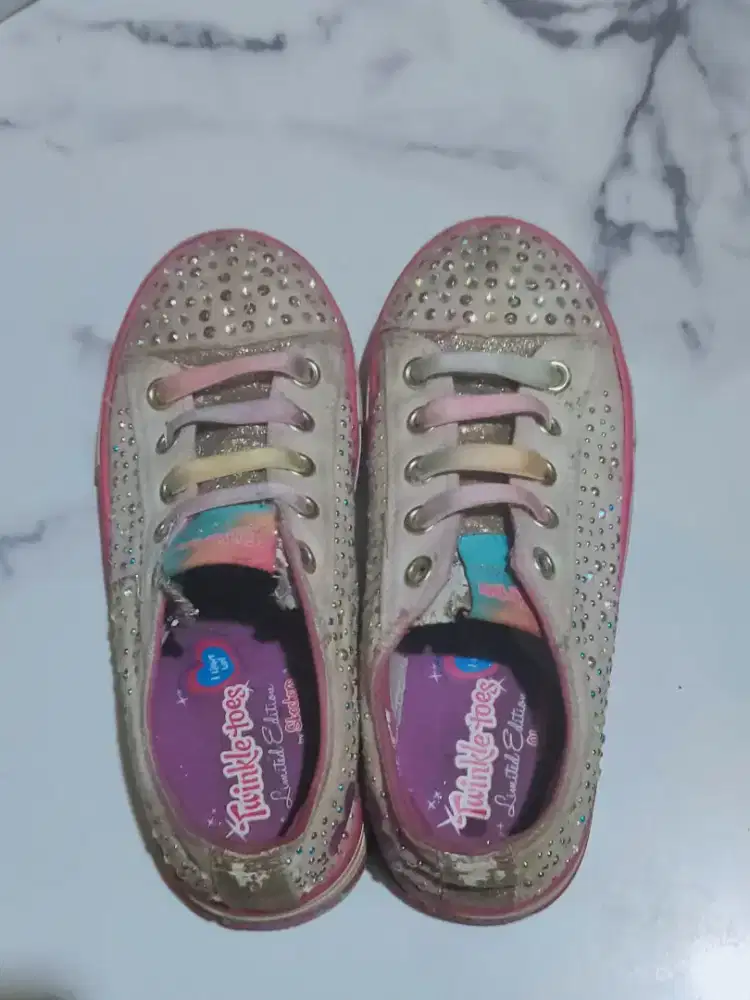 sepatu kets anak perempuan Skechers Twinkle Toes (Limited Edition)