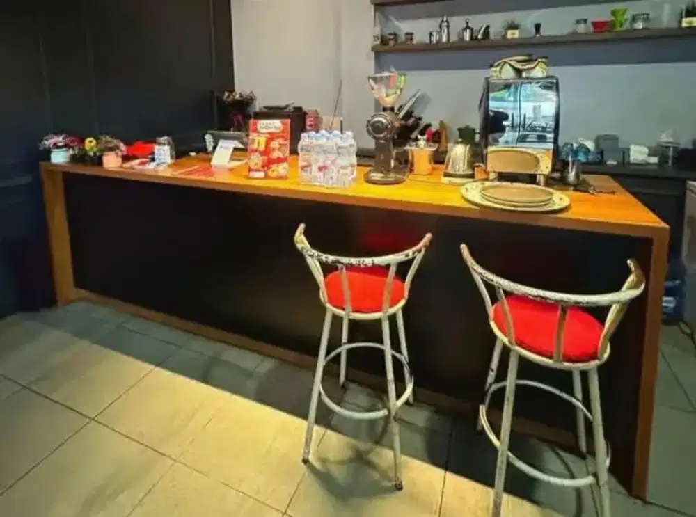 Prelove Meja Bar dan Kitchen stainless steel