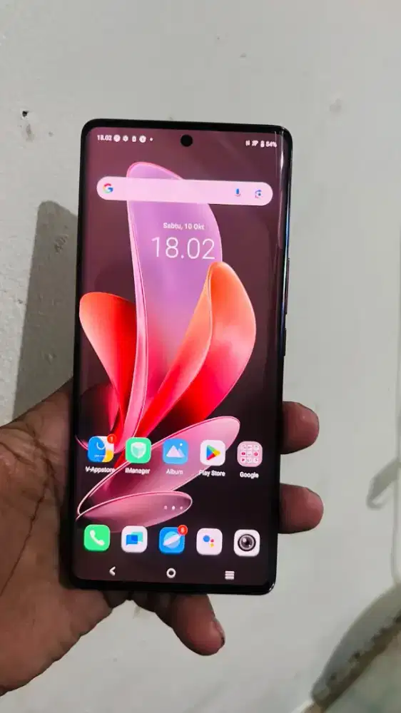 Vivo v29 ram 8/256 warna burgundy