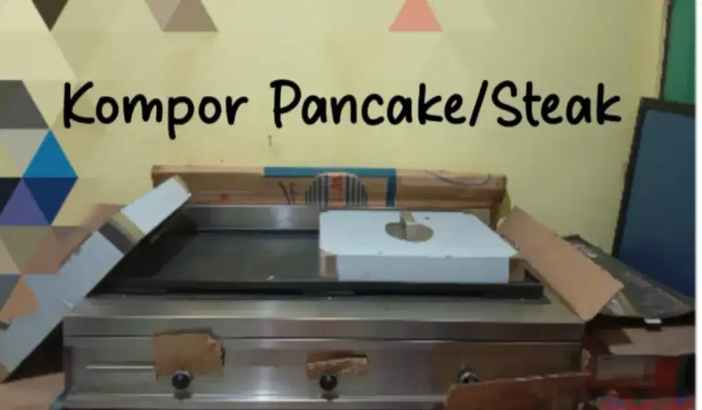 DIJUAL CEPAT! KOMPOR GAS PANCAKE / STEAK...