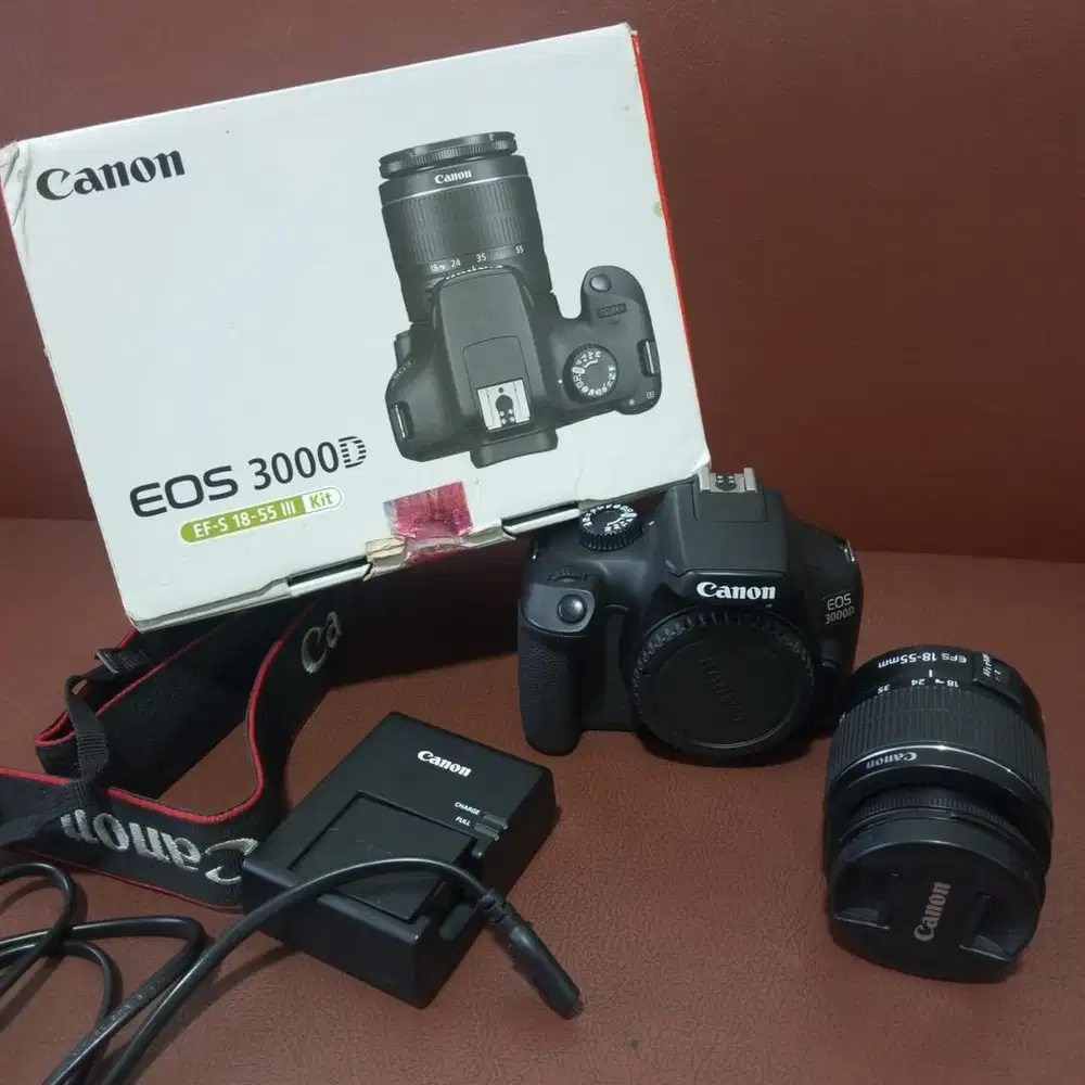 Canon Eos 3000d Fullset, Like New, Super  Istimewa