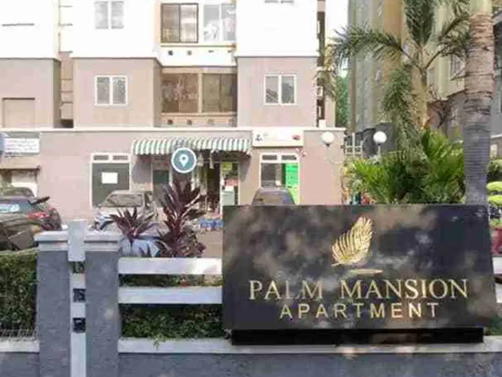 Dijual apartment palm mansion 2 bedroom full furnished harga murah