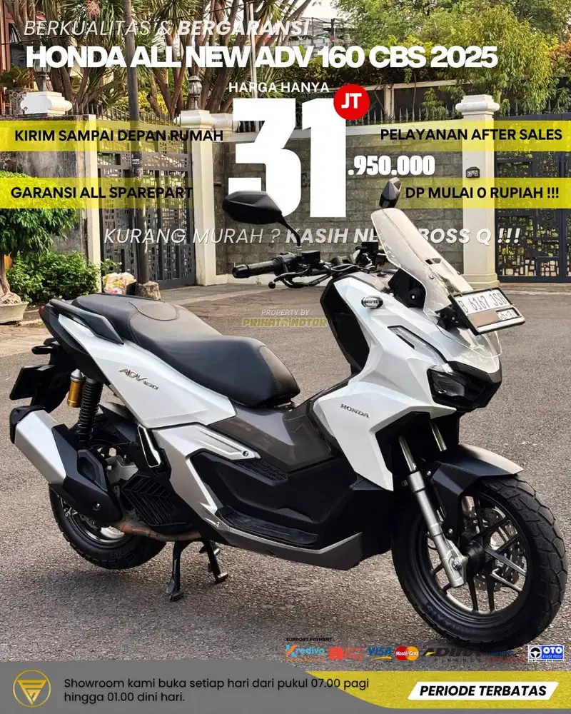 HONDA ALL NEW ADV 160 CBS ISS ESP 2025