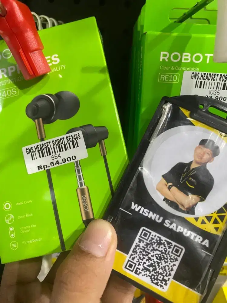 HEADSET ROBOT RE240S|ATLANTIS DAHSYAT