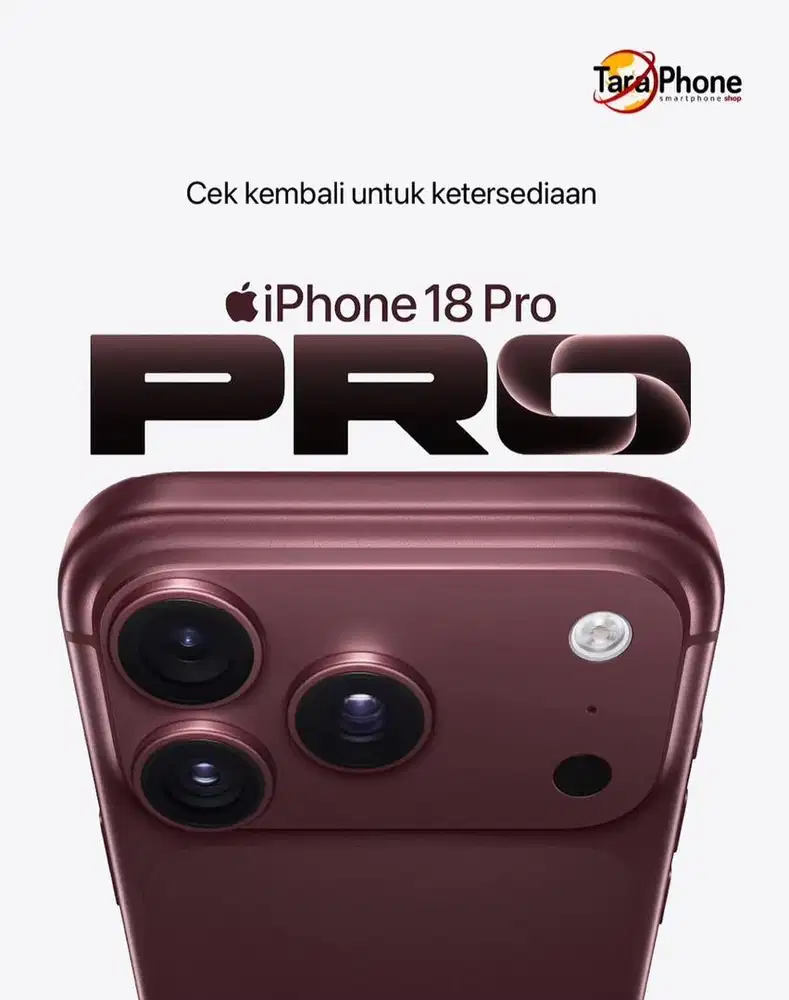 OPEN PRE ORDER IPHONE 18 PRO SERIES