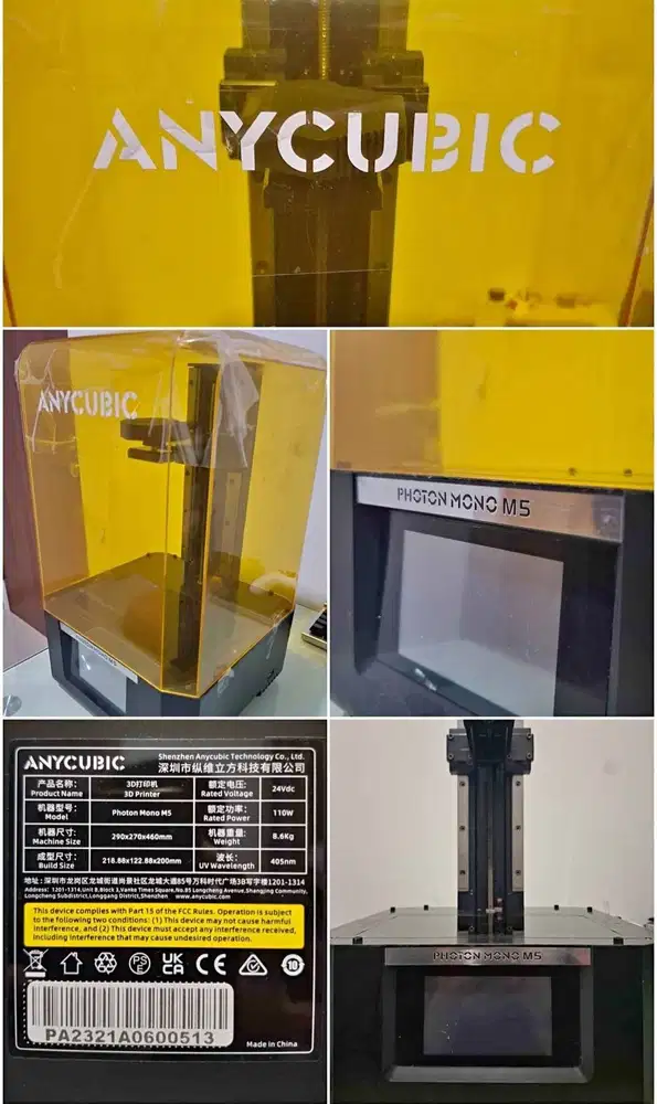 For Sale Mesin 3D Printing Anycubic Photon Mono M5
