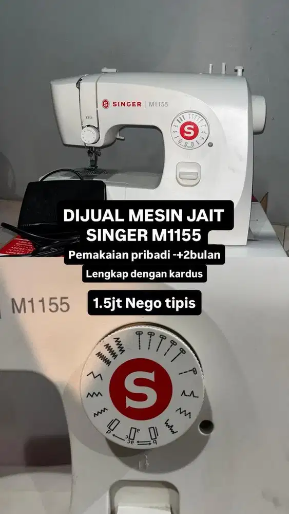 MESIN JAHIT SINGER M1155