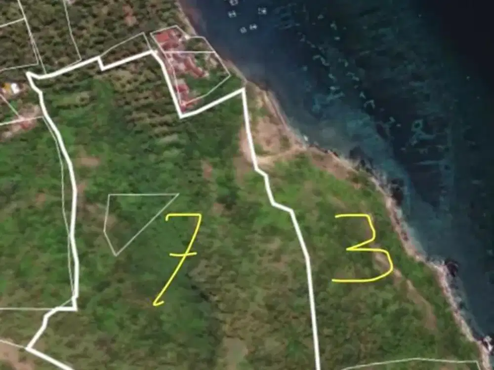 DIJUAL TANAH 10 HA LOS PANTAI PADANG BAY KARANGASEM - Lasa