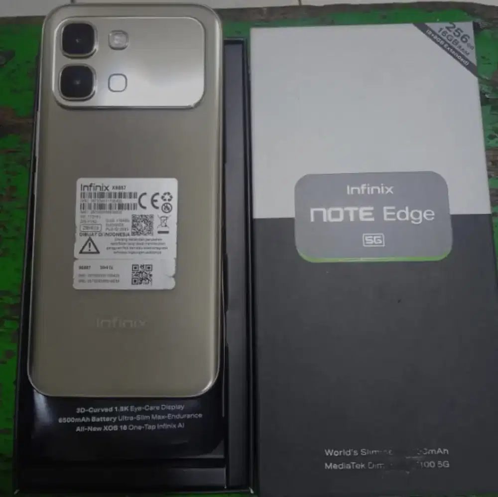 Infinix note edge 5G Ram 8/256
