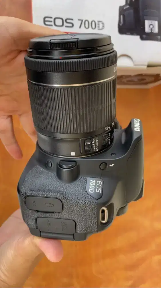 Canon 700d EFS 18-55mm IS STM SC 5ribu Like New