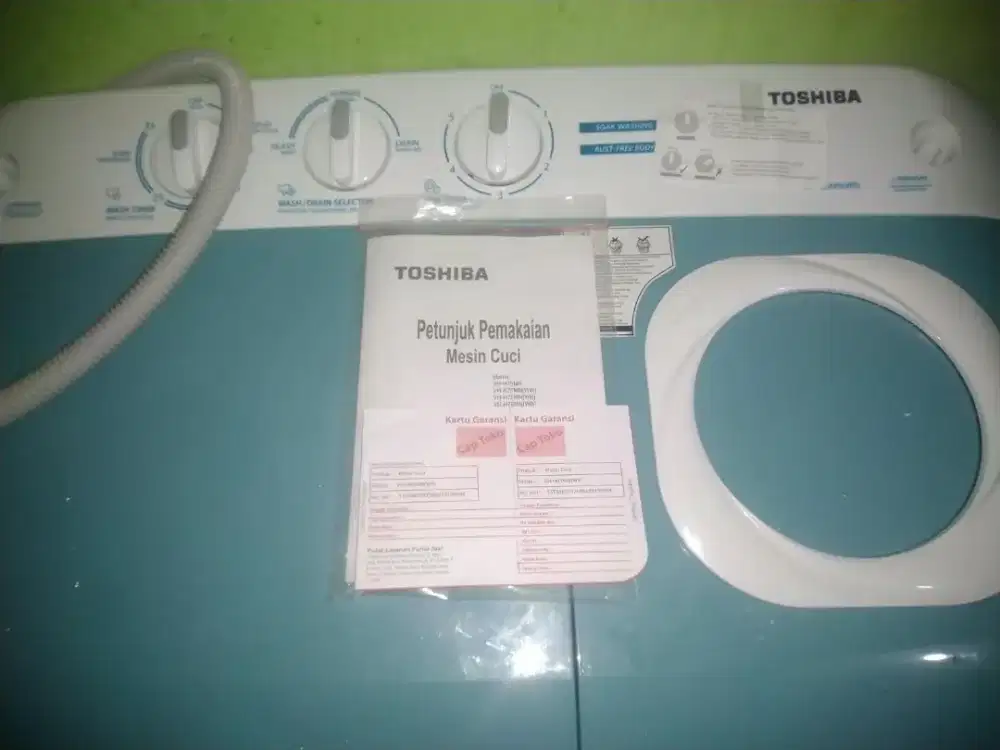 Mesin cuci 2tabung