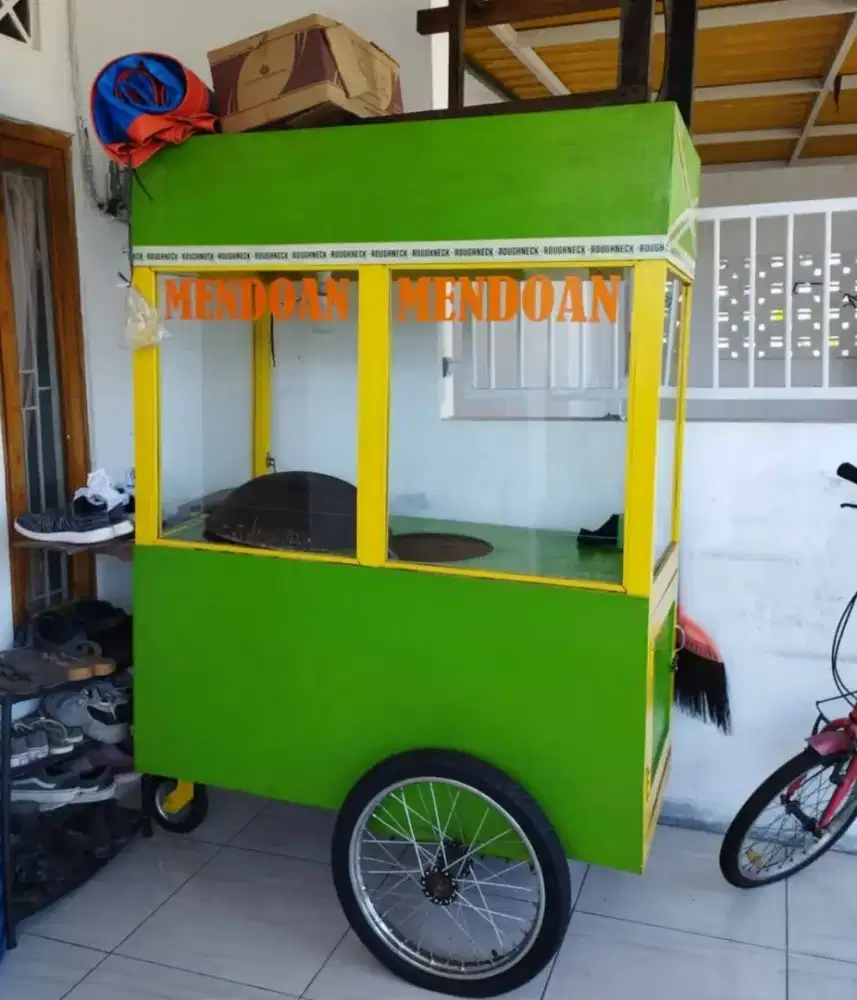Gerobak jualan siap pakai