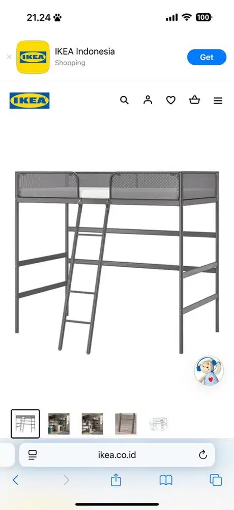 Tempat tidur Ikea (Tuffing)