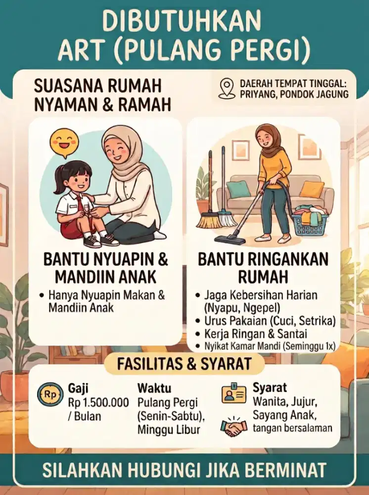 DICARI ART PULANG PERGI