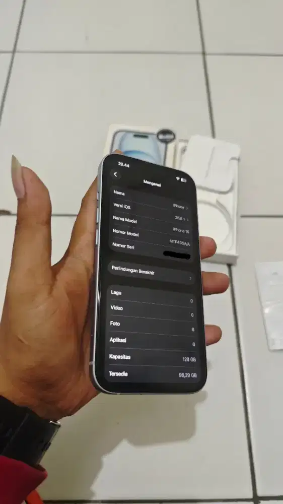 Iphone 15 basic 128 resmi