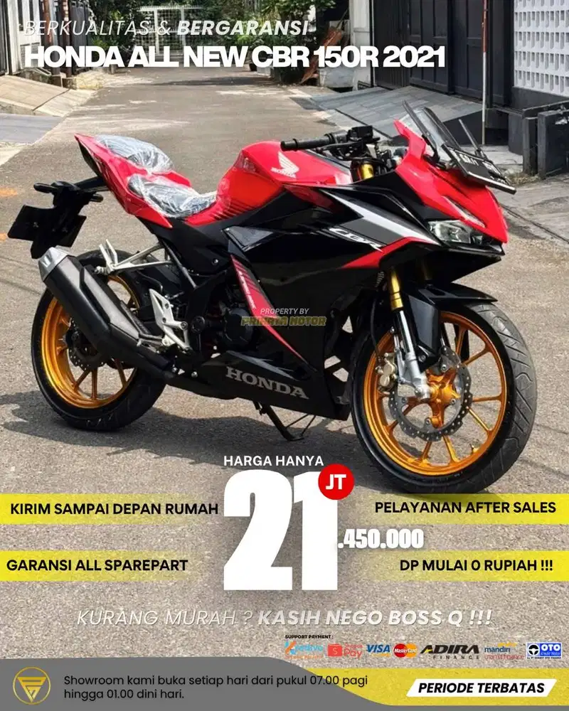 HONDA ALL NEW CBR 150R 2021