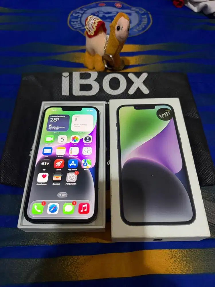 Iphone 14 128gb ibox fullset orginal