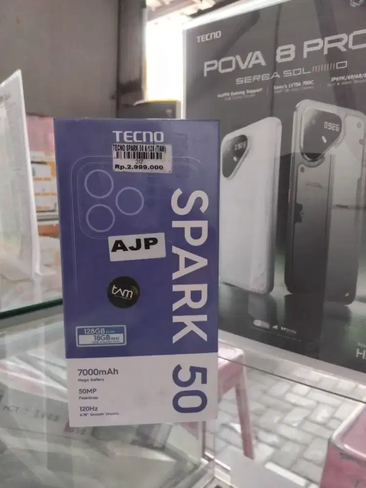 TECNO SPARK 50 6/128 ATLANTIS DAHSYAT