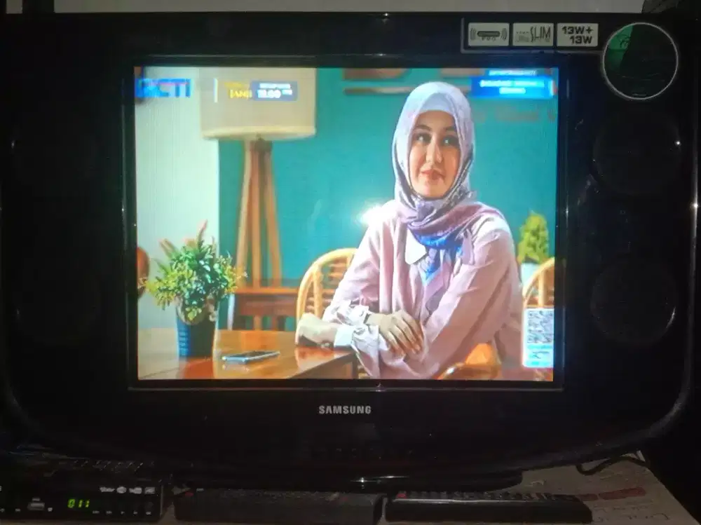 ZoomBassSpeaker4X13W Samsung Crystal TV WelHome Set Top Antena Digital