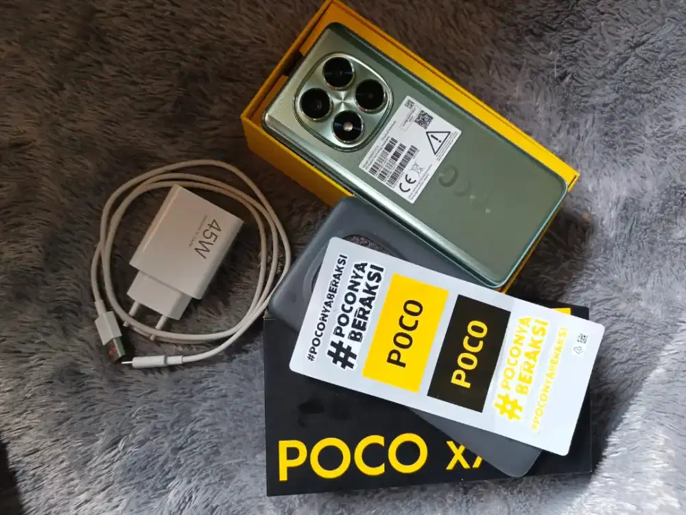 Jual HP poco x7 bekas pemakaian istri, pemakaian baru 2 bulan