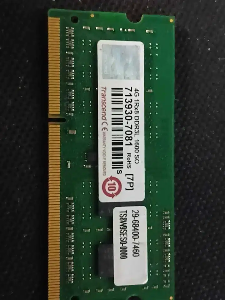 Sodimm 4GB DDR3L Ram Laptop normal 100rb net cod jatingaleh pln