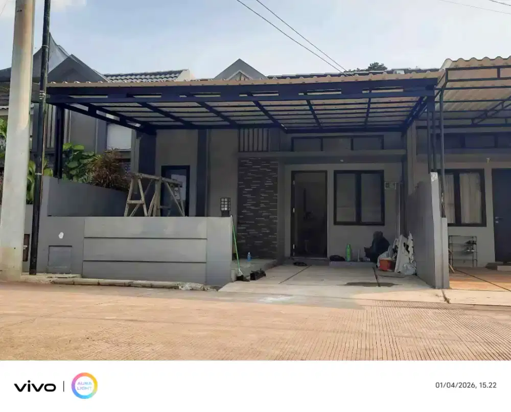 Kanopi baja ringan dan garasi