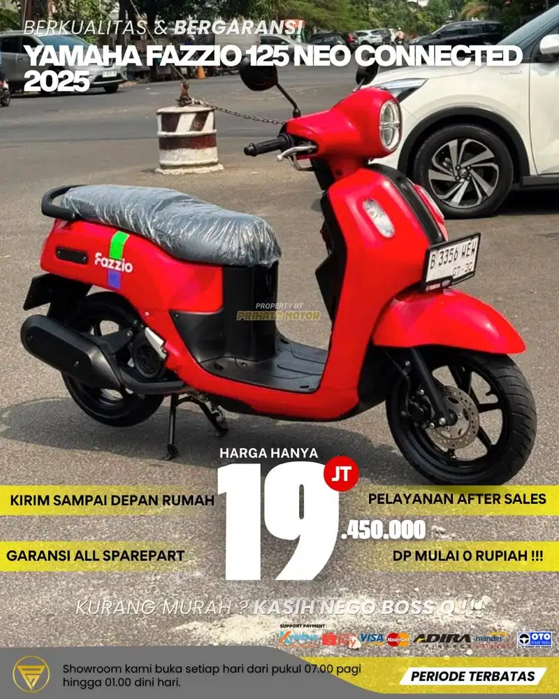 YAMAHA FAZZIO 125 NEO KUNCI 2025