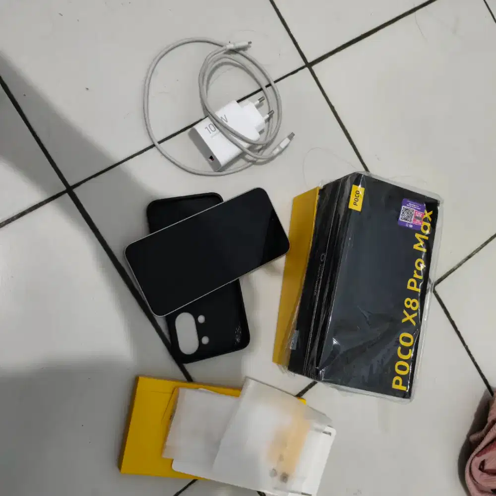 Poco x8 pro max putih 12/256Gb