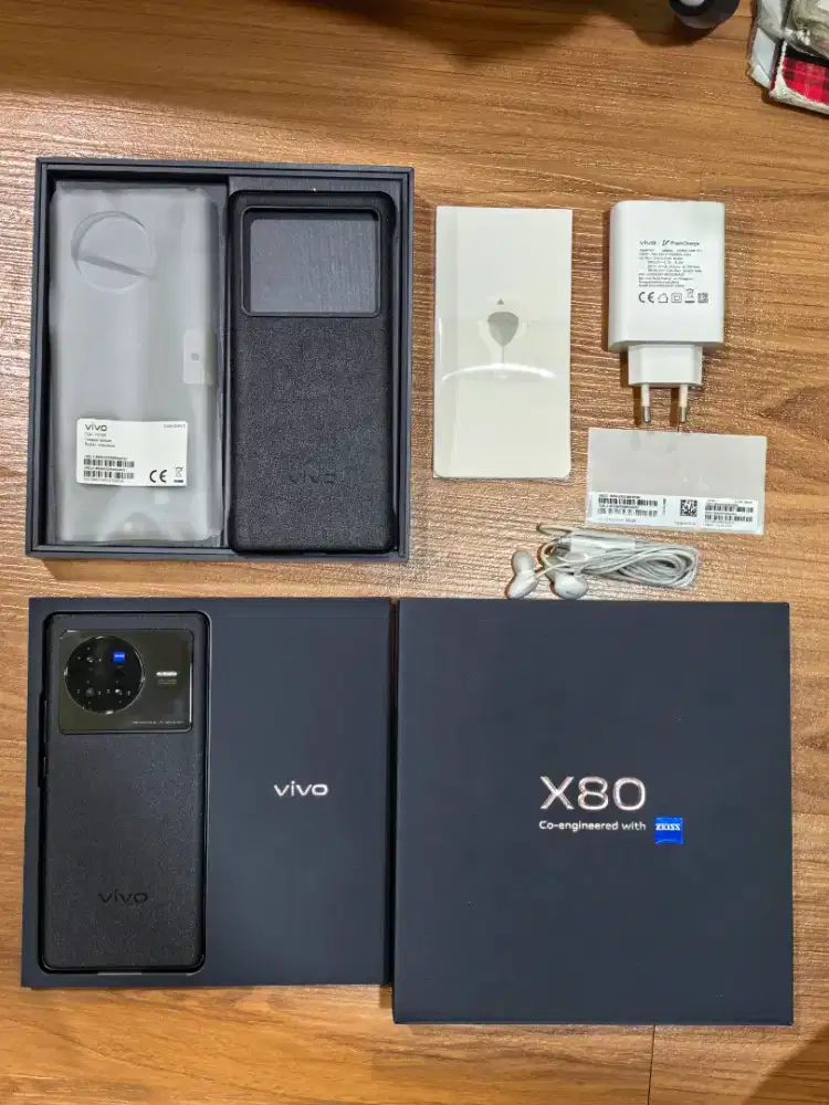 Vivo X80 Hitam Mulus like New