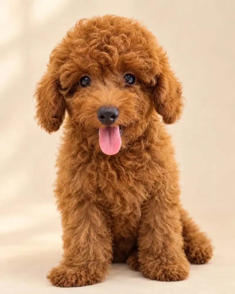 Red Toy Poodle (TINY)