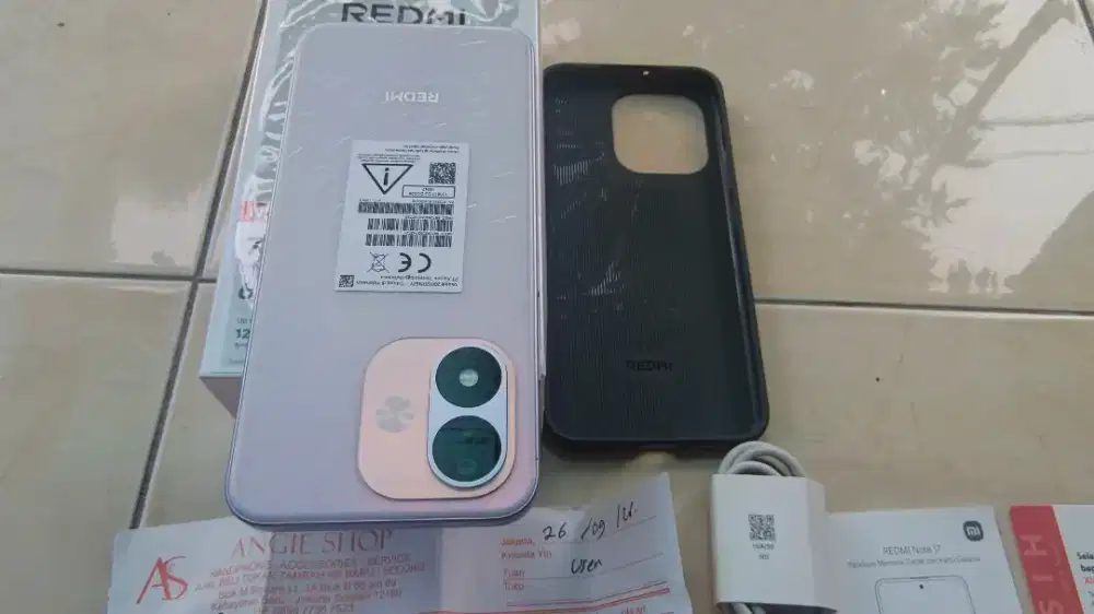 Xiaomi Redmi Note 17 4G NFC RAM 6+6/128GB Lengkap sampai Nota 2 minggu