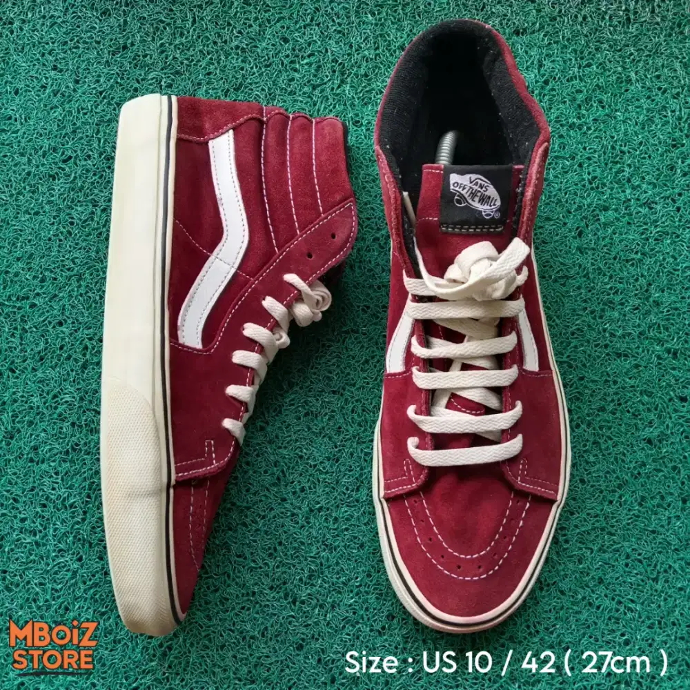 Sepatu VANS SK8 HI RED