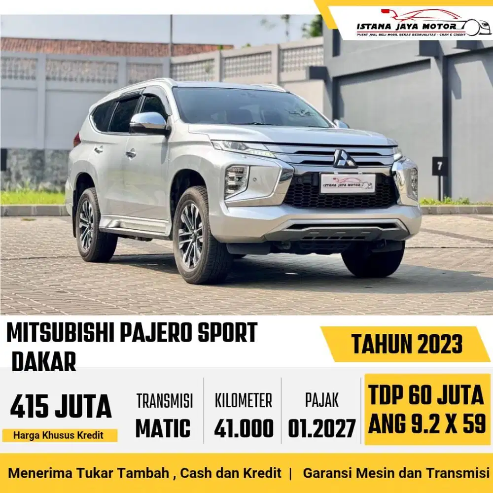 [TERMURAH] Mitsubishi Pajero Sport Dakar 2.4 Diesel 2023