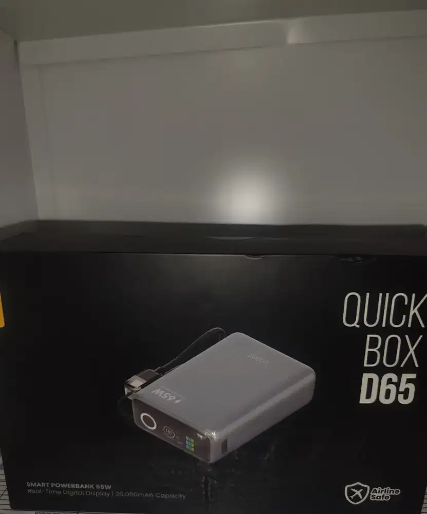 Powerbank 65w kondisi baru