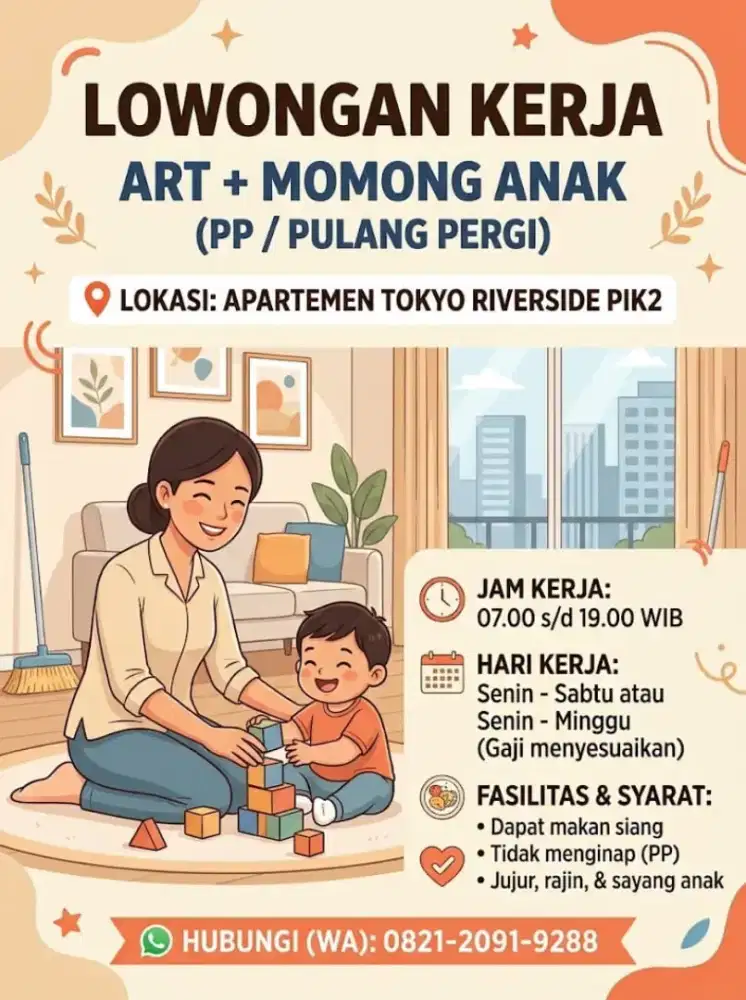 Lowongan ART & Momong PIK2