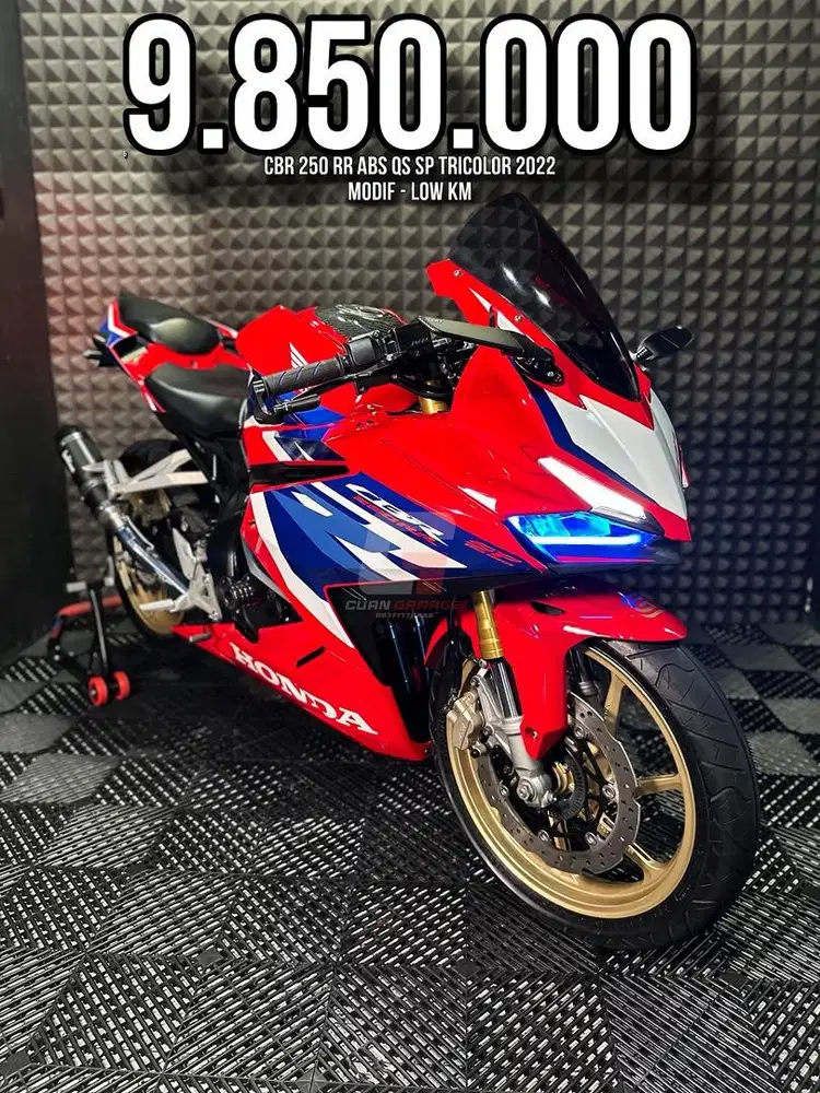 CBR 250 RR OR CBR 250RR ABS SP QS 2022 TRICOLOR MODIF RAWATAN SUPERB