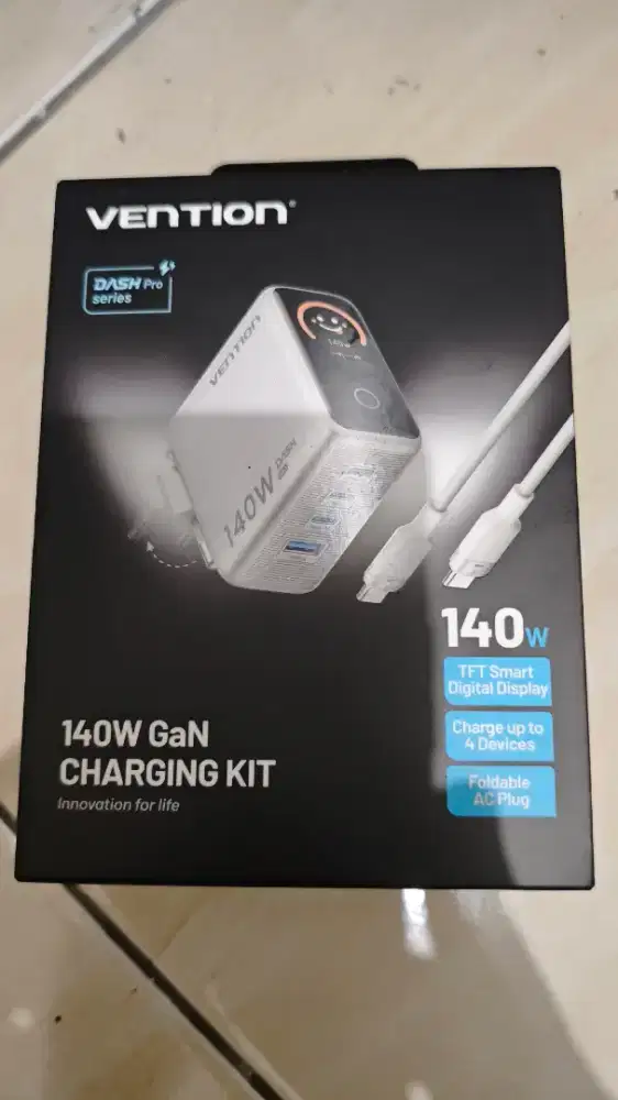 Vention Dash pro series 140 w GaN Charger kit