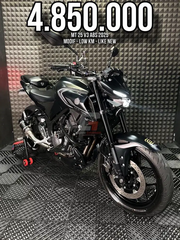 MT 25 OR MT25 ABS V3 2025 MODIF LOW KM PAJAK ON RAWATAN SUPERB UNIT