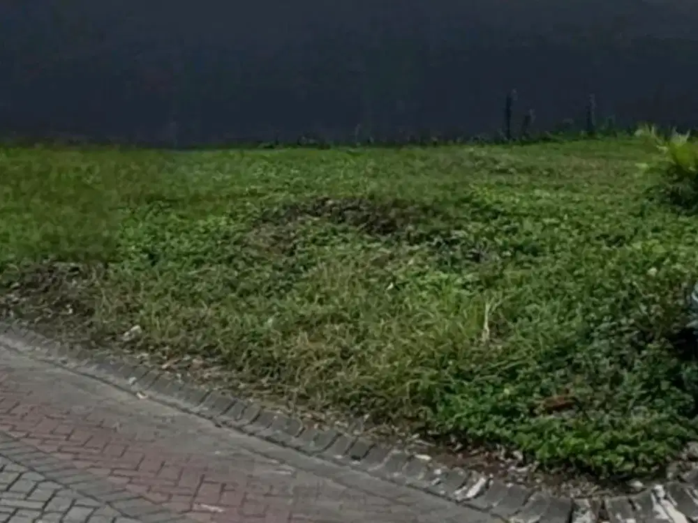 Dijual Kavling Tanah Cluster Raffles Garden Citraland Luas 375m Hadap Timur Surabaya Barat